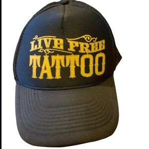Life Free Tattoo Trucker Hat